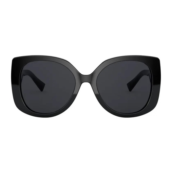 Brand New Versace Rectangle Acetate Sunglasses w/ Medusa Temples - Picture 11 of 11